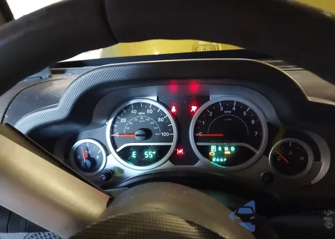 2008 Jeep Wrangler Unlimited Sahara z USA, uszkodzony, nr VIN 1J4GA59128L622043